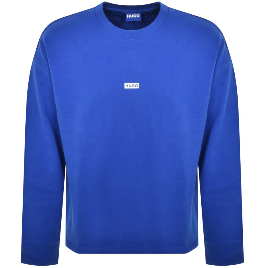 Hugo boss navy sweatshirt discount